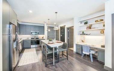 Kitchen at MAA Frisco Bridges luxury apartment homes in Dallas, TX