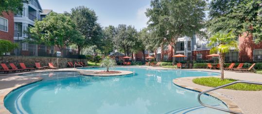 Pool 3 at MAA Grand Courtyards luxury apartment homes in Dallas, TX