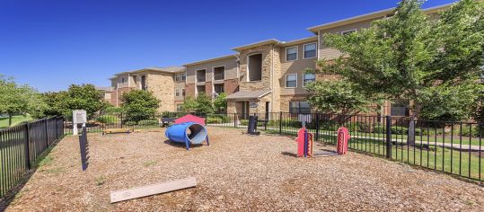 Dog park at MAA Hebron luxury apartment homes in Dallas, TX