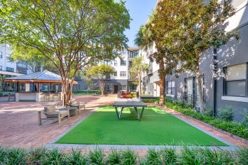Pin pong at MAA heights luxury apartment homes in Dallas, TX