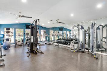 Fitness at MAA Highlands North luxury apartment homes in Dallas, TX