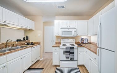 Model Kitchen at MAA Highwood in Dallas, TX