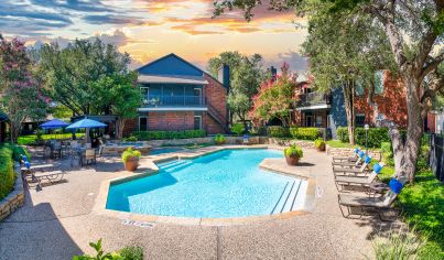 Pool at MAA Highwood in Dallas, TX