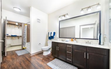 Bathroom at MAA Market Center Plano, TX Apartment Homes