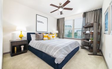 Bedroom at MAA Market Center Plano, TX Apartment Homes