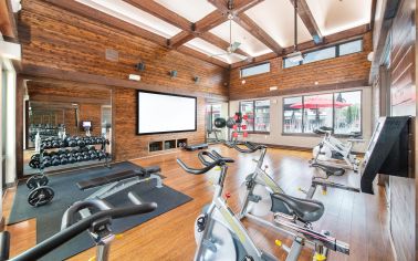 Cycling studio at MAA Market Center Plano, TX Apartment Homes