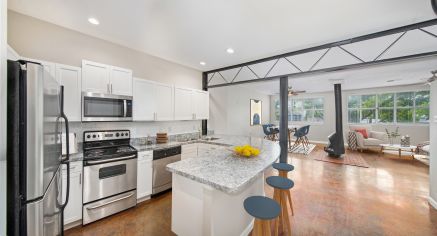 Wide angle kitchen at MAA McKinney in Dallas, TX