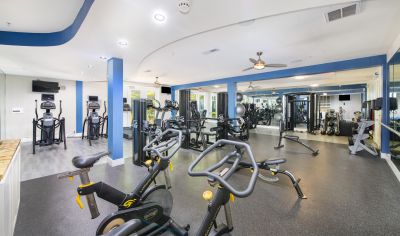 Fitness Center at MAA Medical District luxury apartment homes in Dallas, TX