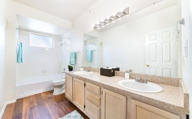 Bathroom at MAA Shoal Creek  luxury apartment homes in Dallas, TX