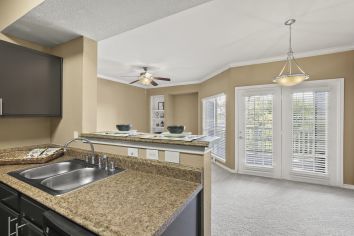 Kitchen 2 at MAA Stonebridge Ranch luxury apartment homes in McKinney, TX