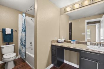 Bathroom 2 at MAA Stonebridge Ranch luxury apartment homes in McKinney, TX