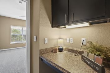 Kitchen 3 at MAA Stonebridge Ranch luxury apartment homes in McKinney, TX