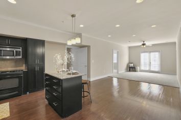 Kitchen at MAA Times Square at Craig Ranch luxury apartment homes in Dallas, TX