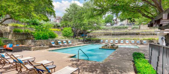 Pool at MAA Valley Ranch luxury apartment homes in Dallas, TX