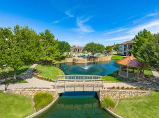 Aerial Bridge View at MAA Watermark in Dallas, TX