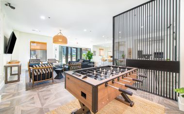 Billiards at MAA Worthington luxury apartment homes in Dallas, TX