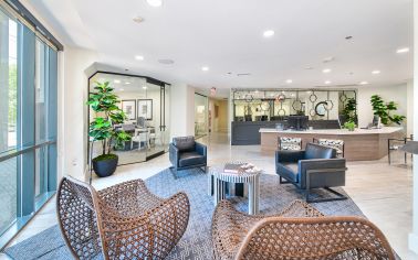 Leasing office at MAA Worthington luxury apartment homes in Dallas, TX