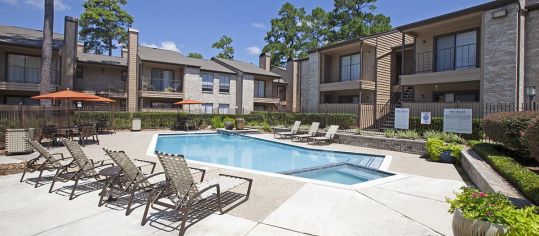 Pool at MAA Cypresswood luxury apartment homes in Houston, TX
