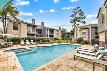Pool at MAA Cypresswood luxury apartment homes in Spring, TX