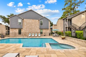 Pool at MAA Cypresswood luxury apartment homes in Spring, TX