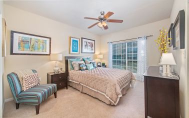 Bedroom at Park Place Houston luxury apartment homes in Houston, TX