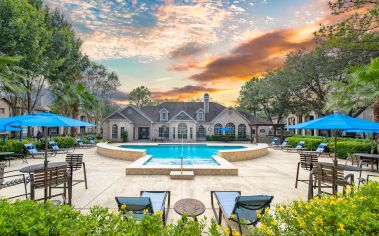 Pool at Park Place Houston luxury apartment homes in Houston, TX