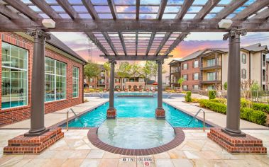 Pool at MAA Fall Creek luxury apartment homes in Houston, TX