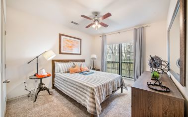 Guest Bedroom at MAA Fall Creek luxury apartment homes in Houston, TX