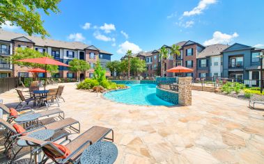 Pool at MAA Grand Cypress luxury apartment homes in Houston, TX