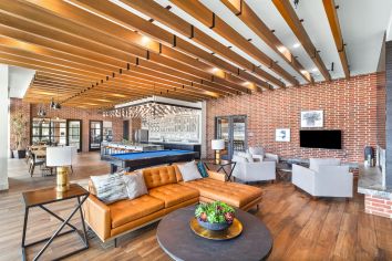 Clubhouse at MAA Greater Heights luxury apartment homes in Houston, TX