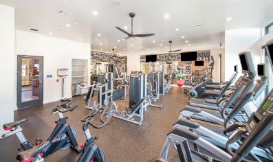 Fitness Center Alternate View MAA Greater Heights Houston Texas Apartments