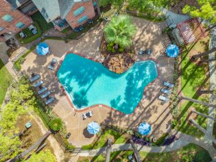 Pool at MAA Greenwood Forest luxury apartment homes in Houston, TX