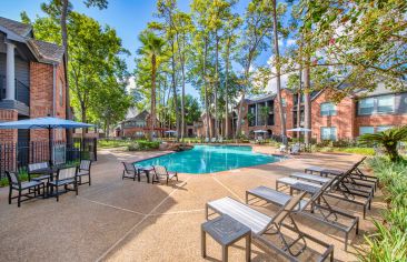 Pool at MAA Greenwood Forest luxury apartment homes in Houston, TX