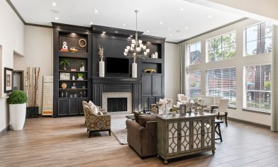Clubhouse at MAA Greenwood Forest luxury apartment homes in Houston, TX