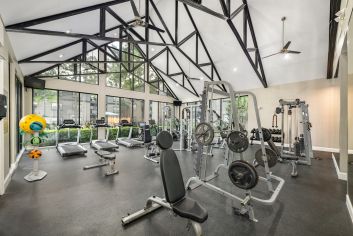 Fitness at MAA Legacy Pines luxury apartment homes in Houston, TX