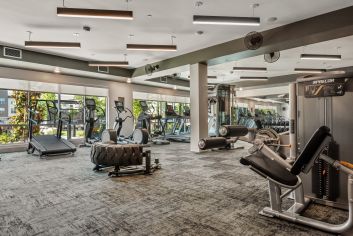 Fitness Center at MAA Park Point in Houston, TX