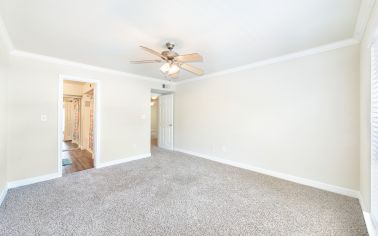 Bedroom at MAA Ranchstone luxury apartment homes in Houston, TX