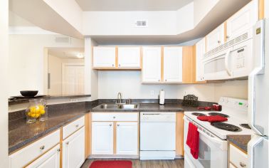 Kitchen at MAA Ranchstone luxury apartment homes in Houston, TX