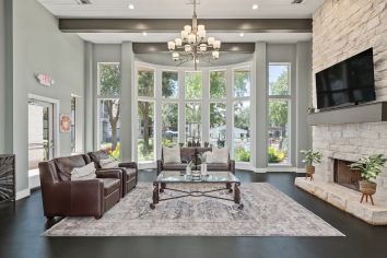 Clubhouse at MAA Ranchstone luxury apartment homes in Houston, TX