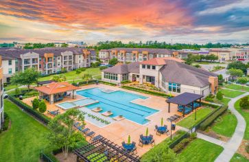 Pool at MAA Vintage Park luxury apartment homes in Houston, TX