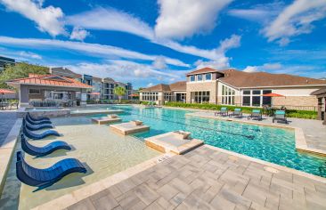 Pool at MAA Vintage Park luxury apartment homes in Houston, TX