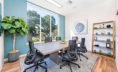 Conference Room at MAA Woodwind luxury apartment homes in Houston, TX