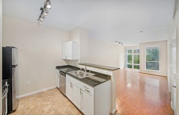 Kitchen at Post Midtown Square in Houston, TX