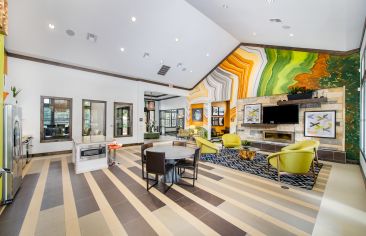 Clubhouse at MAA Bulverde luxury apartment homes in San Antonio, TX