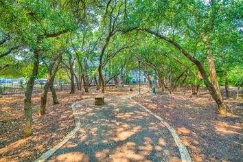 Dog park at MAA Haven at Blanco luxury apartment homes in San Antonio, TX