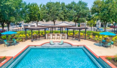 Pool at MAA Haven at Blanco luxury apartment homes in San Antonio, TX