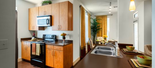 Kitchen at MAA Westover Hills luxury apartment homes in San Antonio, TX
