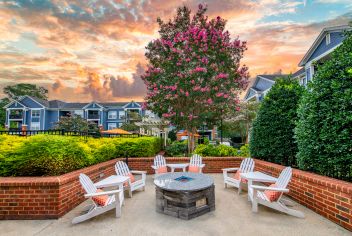 Fire Pit at Adalay Bay in Chesapeake, VA