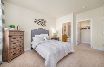 Bedroom at Apartments at Cobblestone in Fredericksburg, VA