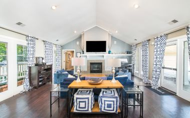 Clubhouse at CV at Greenbrier luxury apartment homes in Fredricksburg, VA